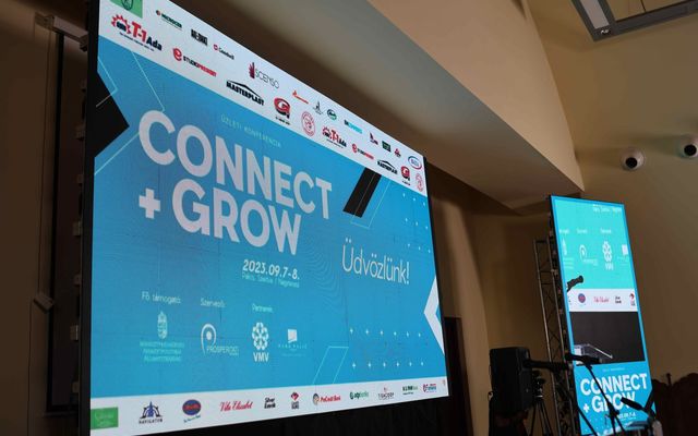 Connect + Grow üzleti konferencia Palicson 