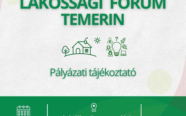 Találkozzunk hétfőn, január 19-én Temerinben – várunk minden érdeklődőt!