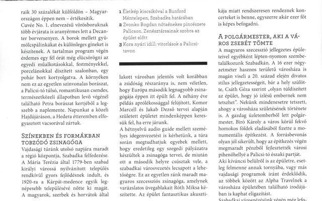 Életigenlésre tanít Vajdaság