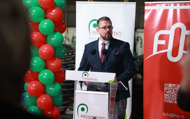 FOP kft. kiemelt jelentőségű közepes gazdasági fejlesztés ünnepélyes átadása 