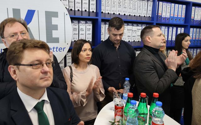 A topolyai Ake-Djantar Kft. közepes léptékű gazdasági fejlesztés ünnepélyes átadása 