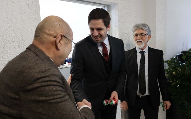 A topolyai Ake-Djantar Kft. közepes léptékű gazdasági fejlesztés ünnepélyes átadása 