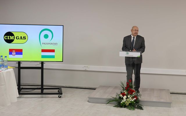 A szabadkai Cim Gas Kft. kiemelt jelentőségű közepes és nagyléptékű gazdasági fejlesztés átadása