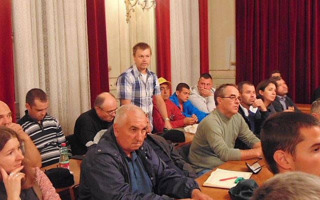 IV. pályázati körrel kapcsolatos tájékoztató lakossági fórum Zomborban (képek)
