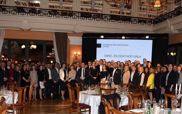 A Vajdasági Mentorprogram 4. évadának zárórendezvénye és díjátadó gálája