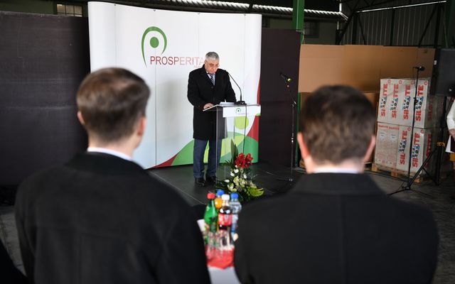 Balassa farm kiemelt jelentőségű közepes- és nagyléptékű gazdasági fejlesztés ünnepélyes átadása