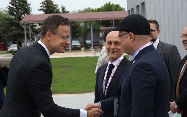 A Gebi Kft. topolyai telephelyének ünnepélyes átadása (képek)