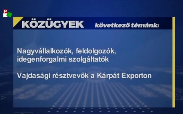Vajdasági résztvevők a Kárpát Exporton (videó)