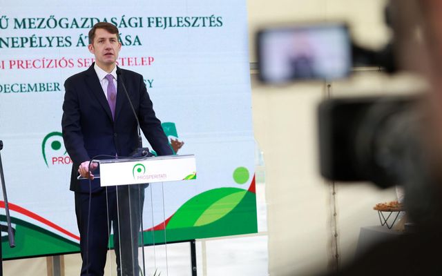 A felsőhegyi precíziós sertéstelep kiemelt jelentőségű, nagy léptékű mezőgazdasági fejlesztés ünnepélyes átadása 