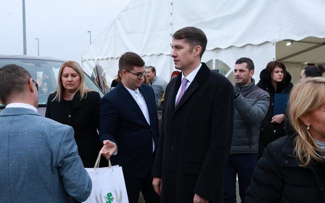 A felsőhegyi precíziós sertéstelep kiemelt jelentőségű, nagy léptékű mezőgazdasági fejlesztés ünnepélyes átadása 