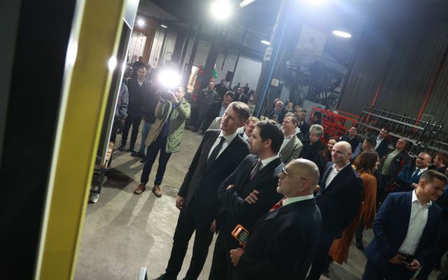 FOP kft. kiemelt jelentőségű közepes gazdasági fejlesztés ünnepélyes átadása 