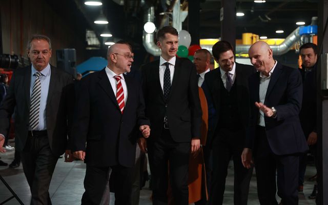 FOP kft. kiemelt jelentőségű közepes gazdasági fejlesztés ünnepélyes átadása 