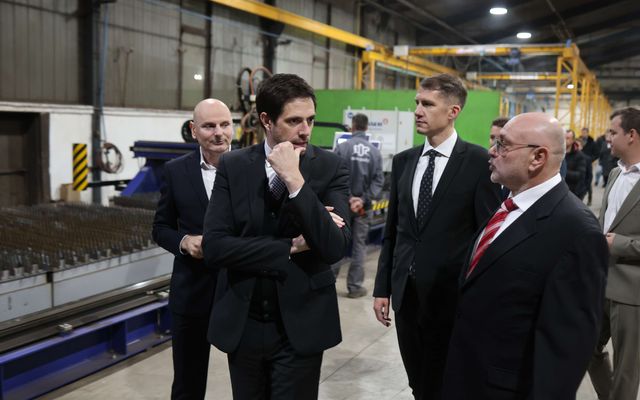 FOP kft. kiemelt jelentőségű közepes gazdasági fejlesztés ünnepélyes átadása 