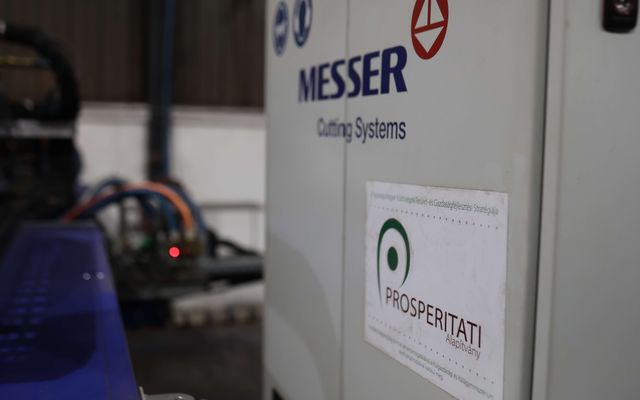 FOP kft. kiemelt jelentőségű közepes gazdasági fejlesztés ünnepélyes átadása 