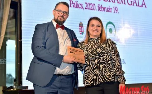 A topolyai Kurfis Daniella a Mentorprogram díjazottja