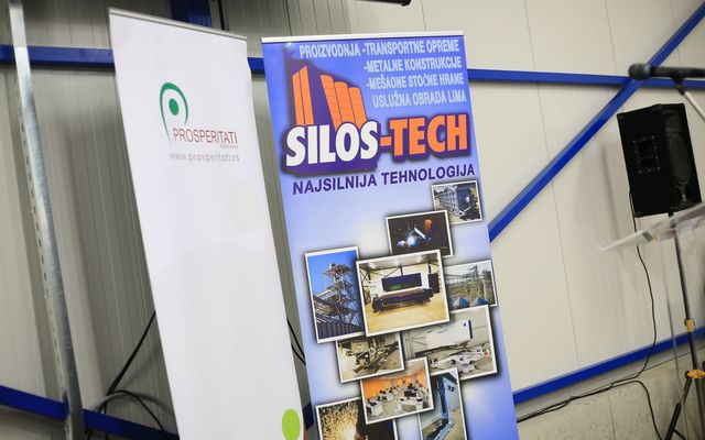 Silos-tech Kft. közepes léptékű gazdasági fejlesztés ünnepélyes átadása (képek)