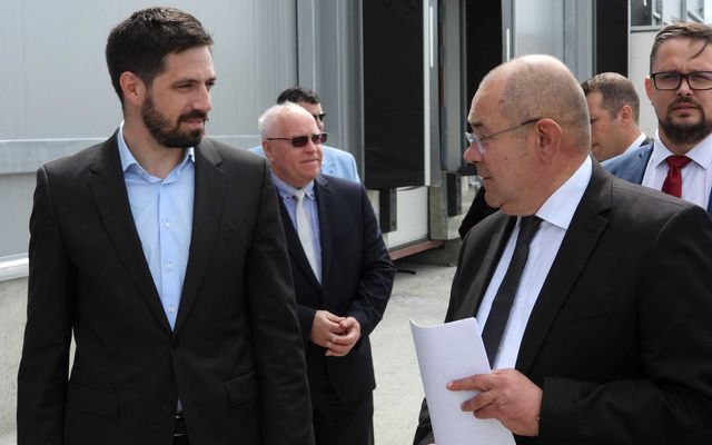 A Császárkert Kft. üzemének ünnepélyes átadása, Nagybecskerek