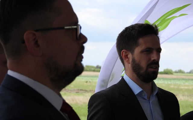 A Császárkert Kft. üzemének ünnepélyes átadása, Nagybecskerek