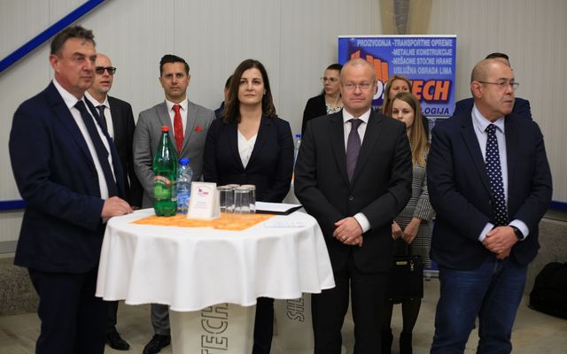 Silos-tech Kft. közepes léptékű gazdasági fejlesztés ünnepélyes átadása (képek)