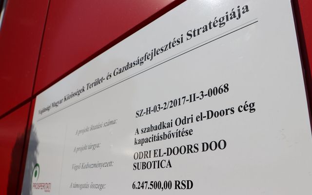 Odri el-Doors Kft. – közepes léptékű gazdasági fejlesztés (képek)