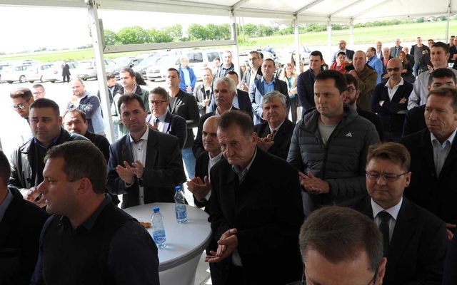 A Császárkert Kft. üzemének ünnepélyes átadása, Nagybecskerek