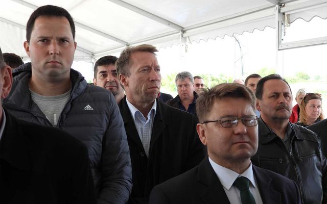 A Császárkert Kft. üzemének ünnepélyes átadása, Nagybecskerek