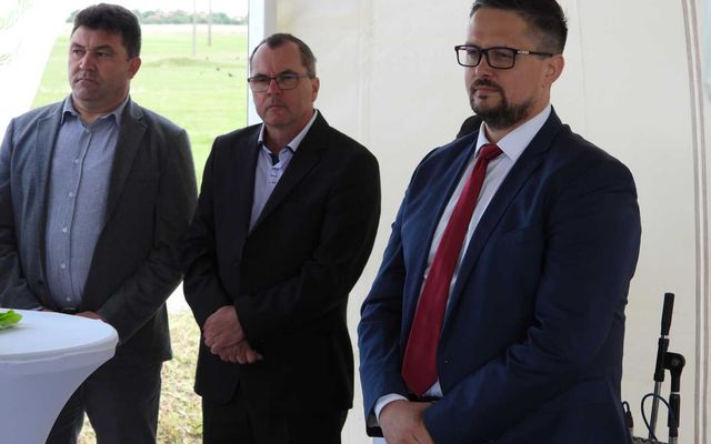 A Császárkert Kft. üzemének ünnepélyes átadása, Nagybecskerek