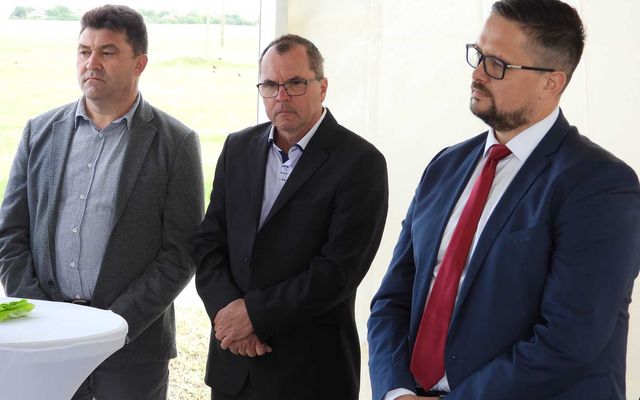 A Császárkert Kft. üzemének ünnepélyes átadása, Nagybecskerek