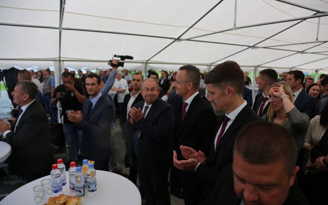 Aretol Kft. nagyléptékű mezőgazdasági fejlesztés ünnepélyes átadása 