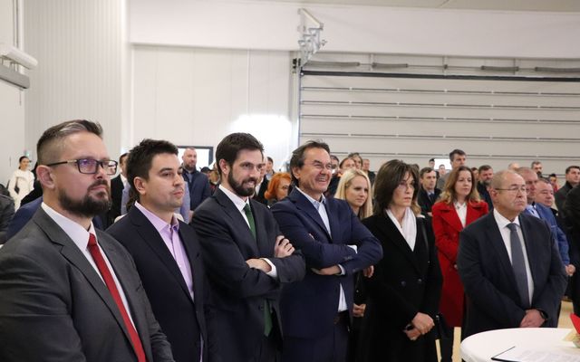 Andex Kft nagyléptékű gazdasági fejlesztés ünnepélyes átadása (képek)