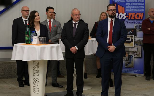 Silos-tech Kft. közepes léptékű gazdasági fejlesztés ünnepélyes átadása (képek)