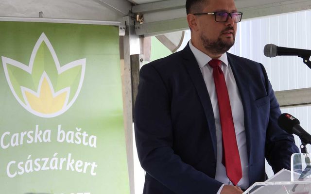 A Császárkert Kft. üzemének ünnepélyes átadása, Nagybecskerek