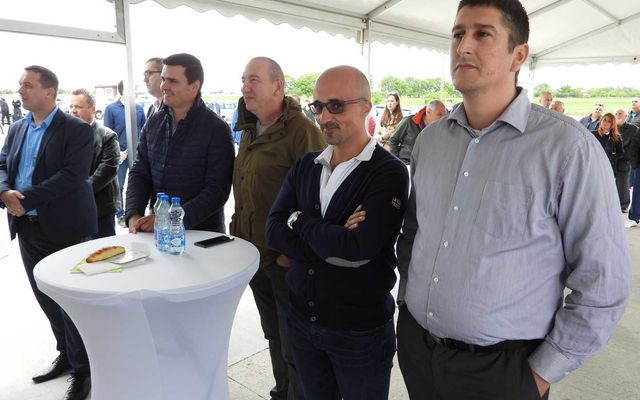 A Császárkert Kft. üzemének ünnepélyes átadása, Nagybecskerek