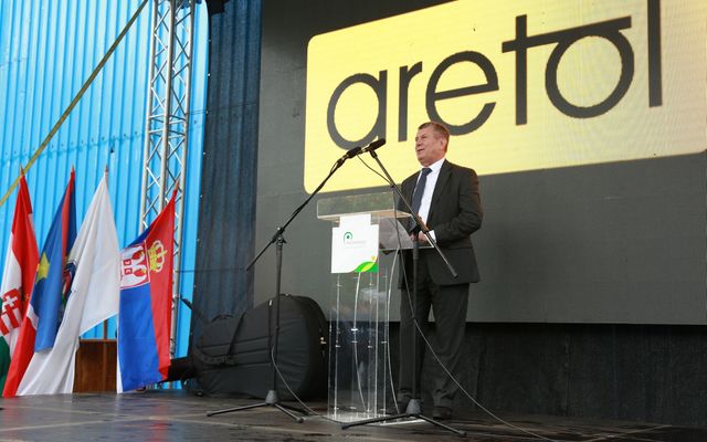 Aretol Kft. nagyléptékű mezőgazdasági fejlesztés ünnepélyes átadása 