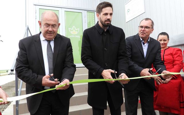 A Császárkert Kft. üzemének ünnepélyes átadása, Nagybecskerek