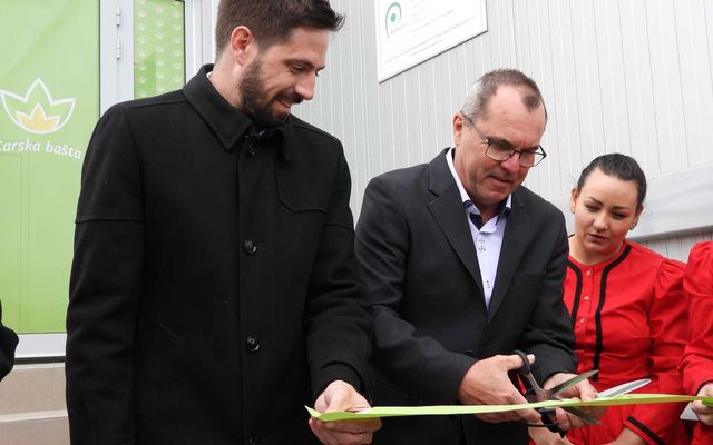 A Császárkert Kft. üzemének ünnepélyes átadása, Nagybecskerek