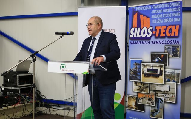 Silos-tech Kft. közepes léptékű gazdasági fejlesztés ünnepélyes átadása (képek)