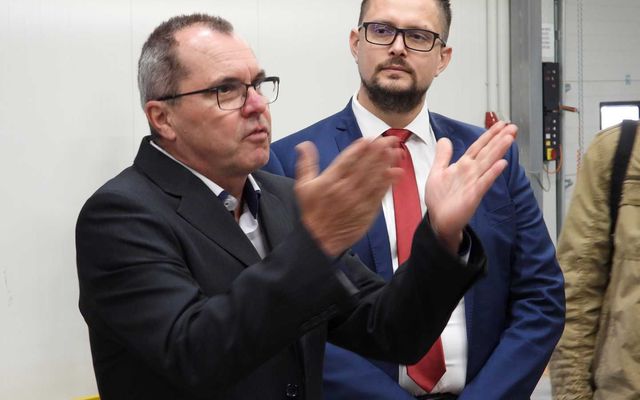 A Császárkert Kft. üzemének ünnepélyes átadása, Nagybecskerek