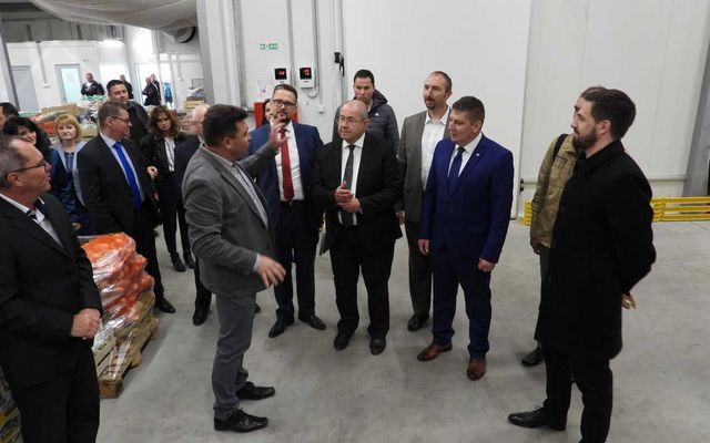 A Császárkert Kft. üzemének ünnepélyes átadása, Nagybecskerek