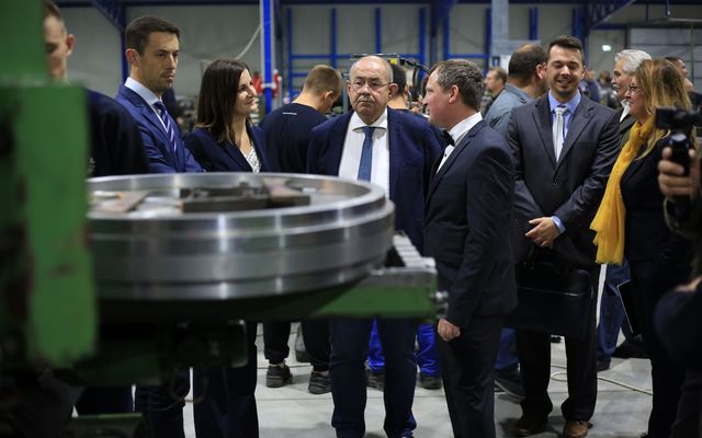 Zupčanik Kft. nagyléptékű gazdasági fejlesztés (képek)