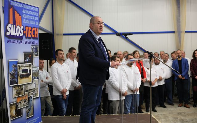 Silos-tech Kft. közepes léptékű gazdasági fejlesztés ünnepélyes átadása (képek)