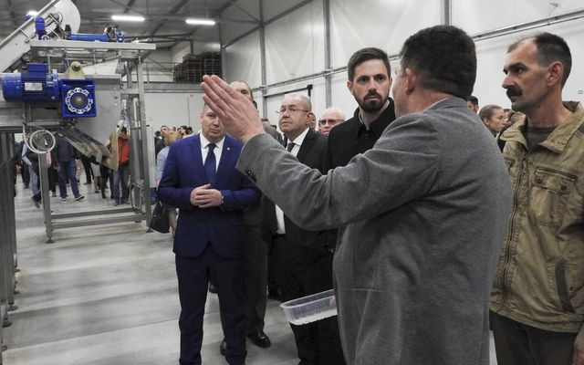 A Császárkert Kft. üzemének ünnepélyes átadása, Nagybecskerek