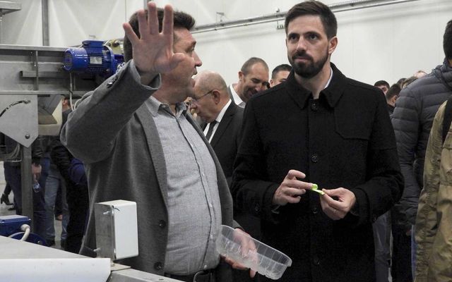 A Császárkert Kft. üzemének ünnepélyes átadása, Nagybecskerek