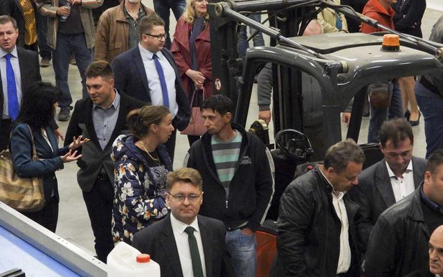 A Császárkert Kft. üzemének ünnepélyes átadása, Nagybecskerek