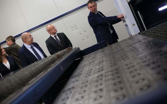 Silos-tech Kft. közepes léptékű gazdasági fejlesztés ünnepélyes átadása (képek)