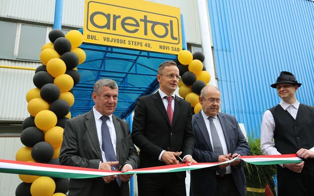Aretol Kft. nagyléptékű mezőgazdasági fejlesztés ünnepélyes átadása 