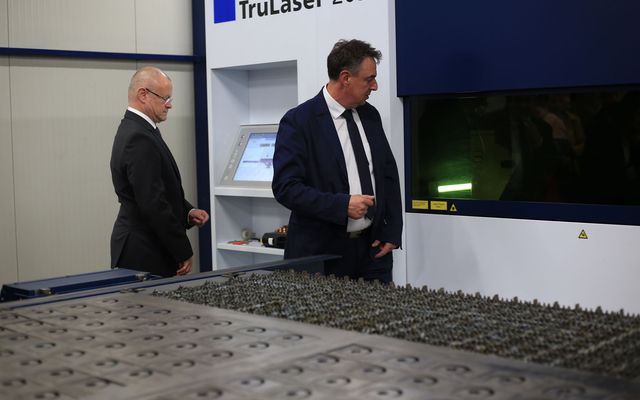 Silos-tech Kft. közepes léptékű gazdasági fejlesztés ünnepélyes átadása (képek)