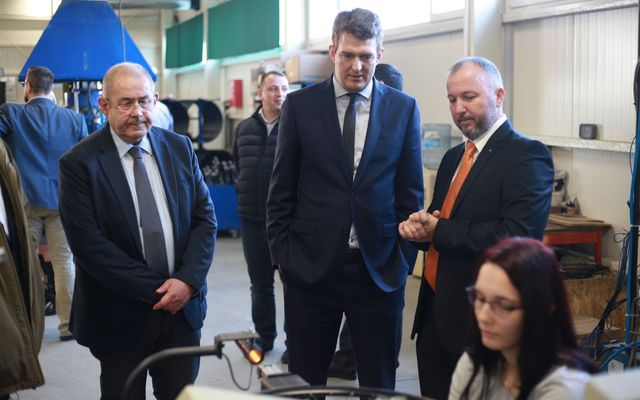 Capriolo Kft. nagyléptékű gazdasági fejlesztés ünnepélyes átadása (képek)