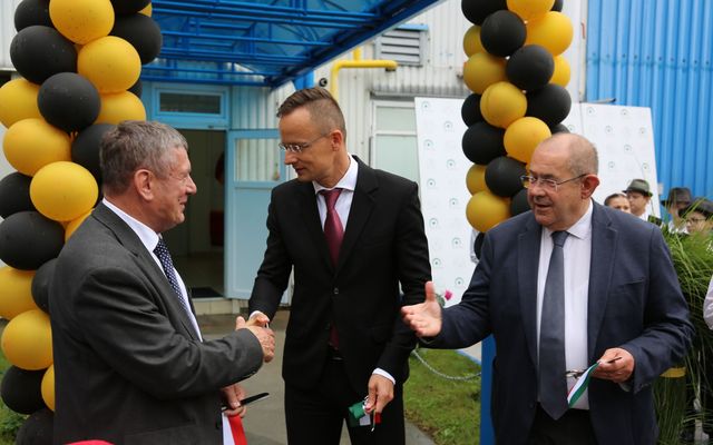 Aretol Kft. nagyléptékű mezőgazdasági fejlesztés ünnepélyes átadása 