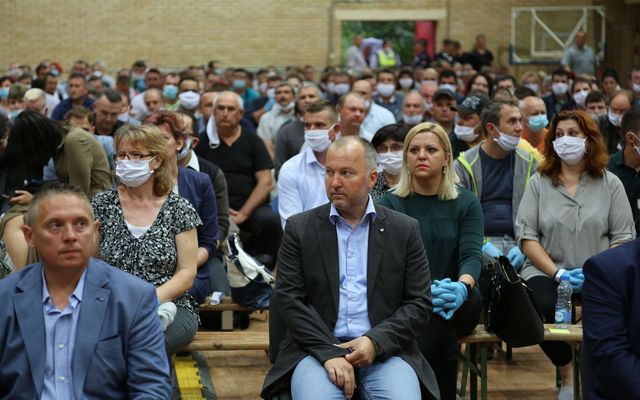 Ünnepélyes szerződésaláírás Bácsfeketehegyen